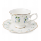 Xícara 180ml para Chá Royal Romantic em New Bone China